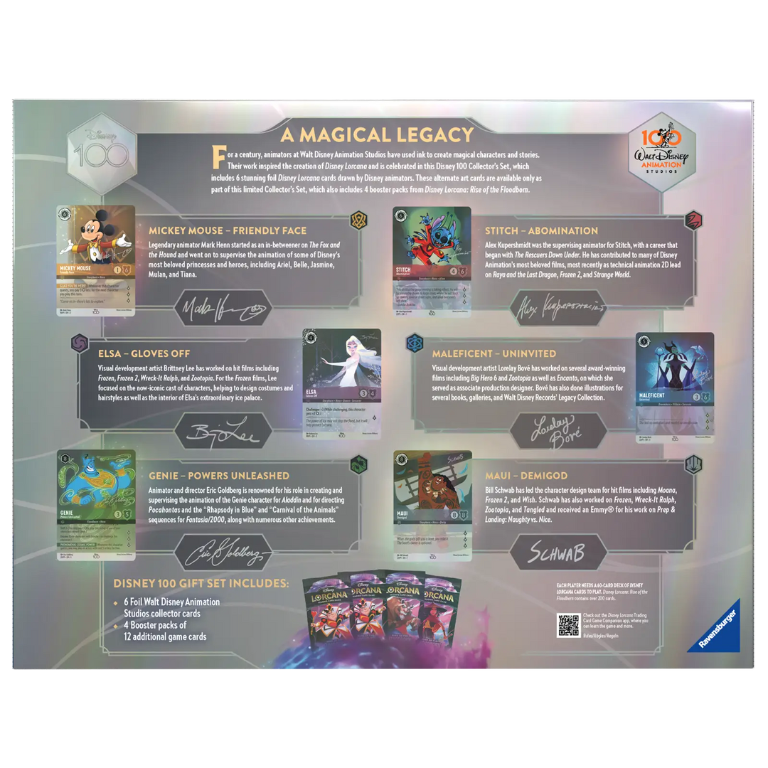 Disney Lorcana: Rise of the Floodborn - Disney100 Collectors Edition - Gift Set (EN) - Ravensburger - Card Games