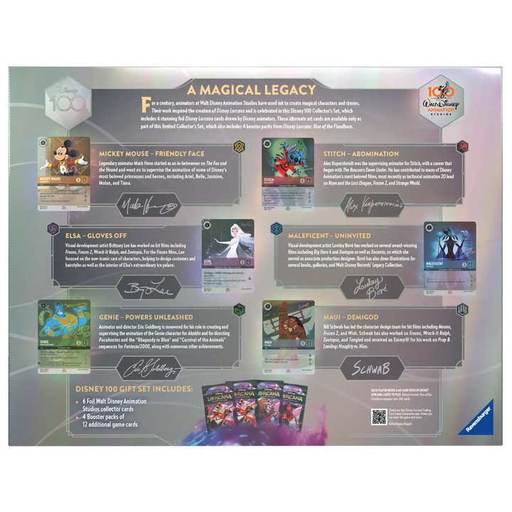 Disney Lorcana: Rise of the Floodborn - Disney100 Collectors Edition - Gift Set (EN) - Ravensburger - Card Games