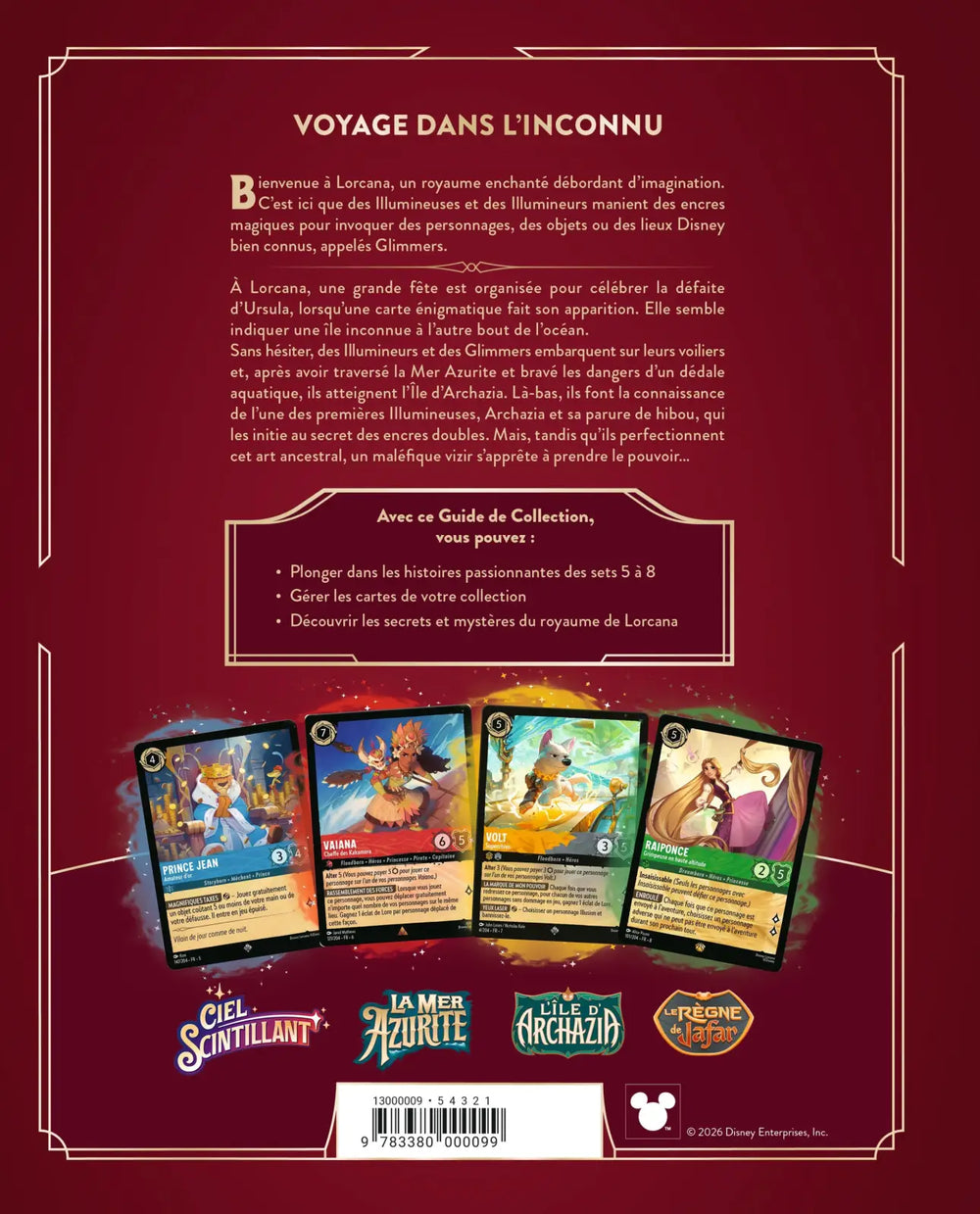 Disney Lorcana: Trading Guide de collection - Sets 5-8 (FR) - Ravensburger - Accessories