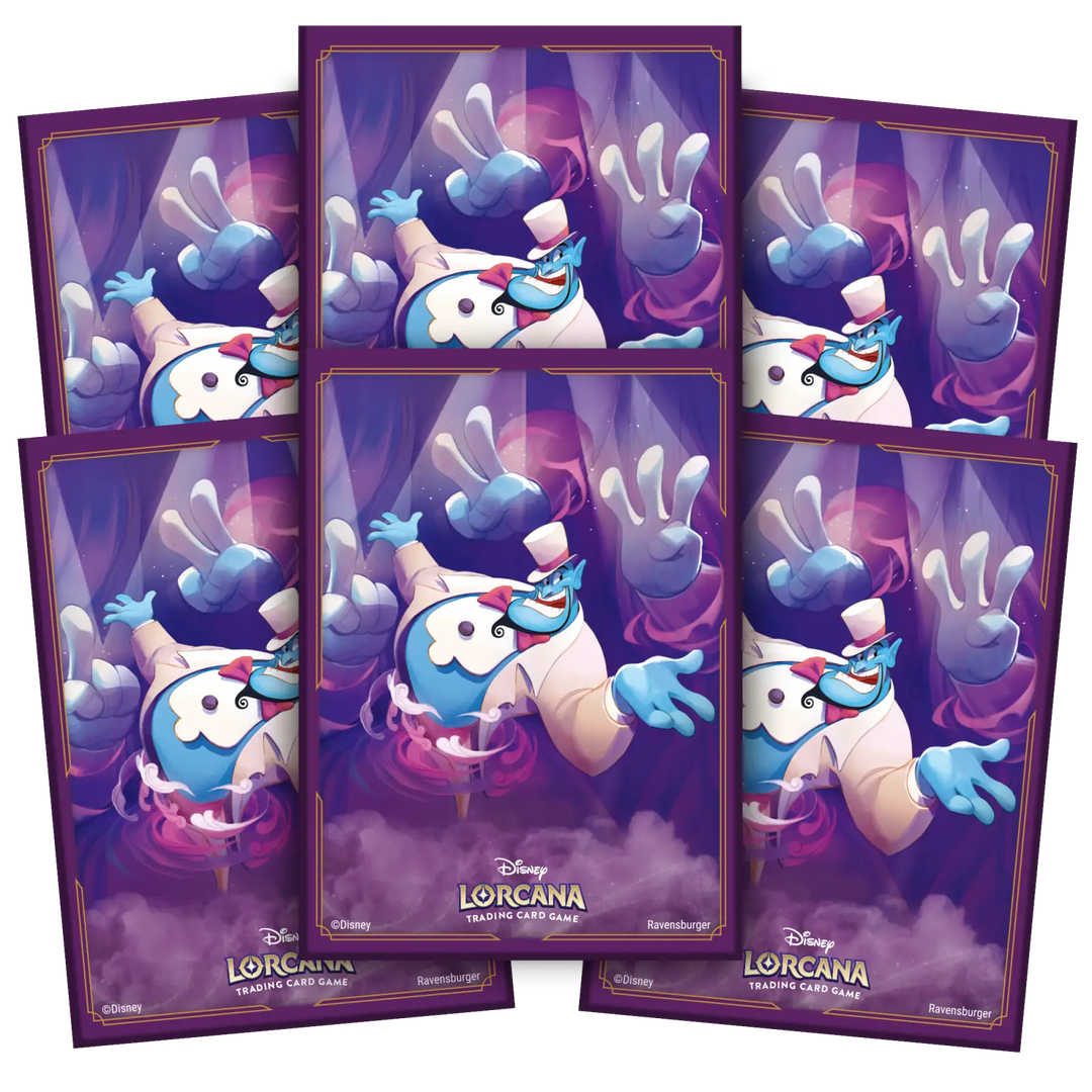 Disney Lorcana: Ursula’s Return - Card Sleeves - Genie (65) - Ravensburger - Card Games