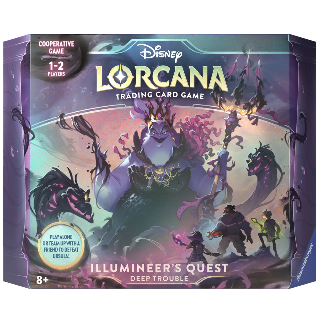 Disney Lorcana: Ursula’s Return - Illumineer’s Quest - Deep Trouble (EN) - Ravensburger - Card Games