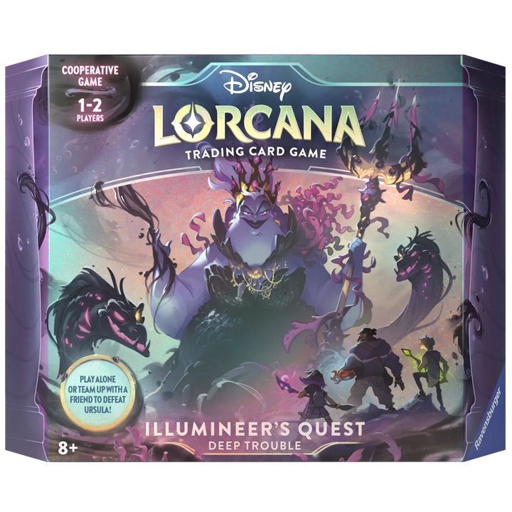Disney Lorcana: Ursula’s Return - Illumineer’s Quest - Deep Trouble (EN) - Ravensburger - Card Games