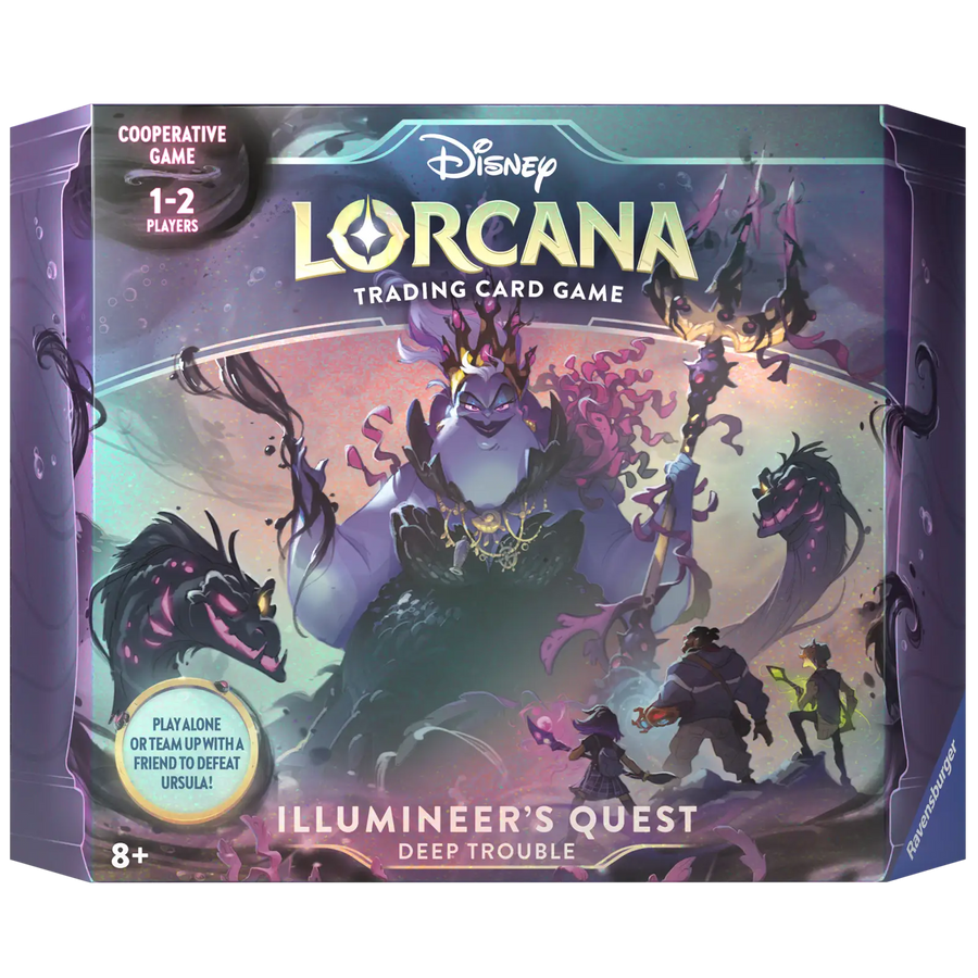 Disney Lorcana: Ursula’s Return - Illumineer’s Quest - Deep Trouble (EN) - Ravensburger - Card Games