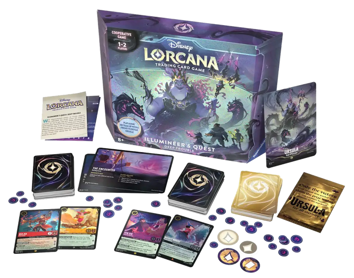 Disney Lorcana: Ursula’s Return - Illumineer’s Quest - Deep Trouble (EN) - Ravensburger - Card Games