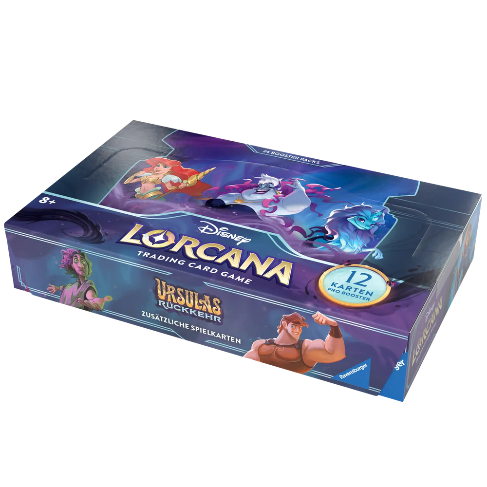 Disney Lorcana: Ursula’s Rückkehr - Booster Display (24 Booster) (DE) - Ravensburger - Card Games