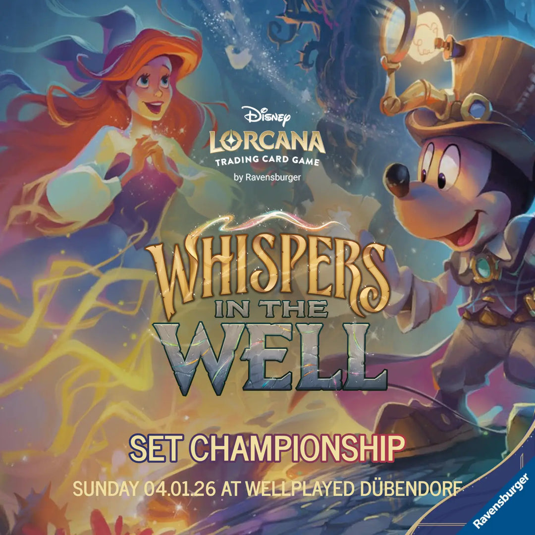 Disney Lorcana: Whispers in the Well - Set Championships - WellPlayed.ch - Ticket
