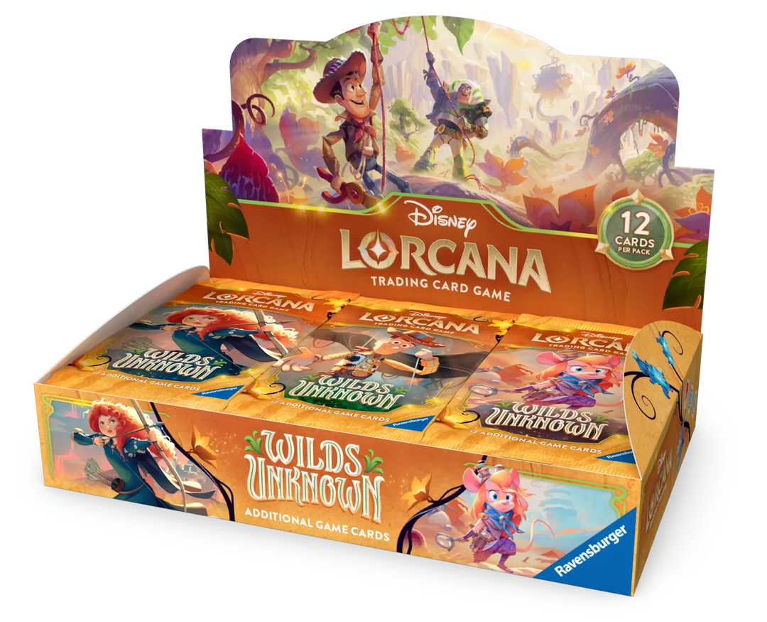 Disney Lorcana: Wilds Unknown - Booster Display (24 Boosters) (EN) - Ravensburger - Card Games