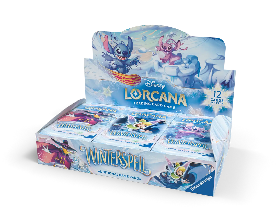 Disney Lorcana: Winterspell - Booster Display (24 Boosters) (EN) - Ravensburger - Card Games