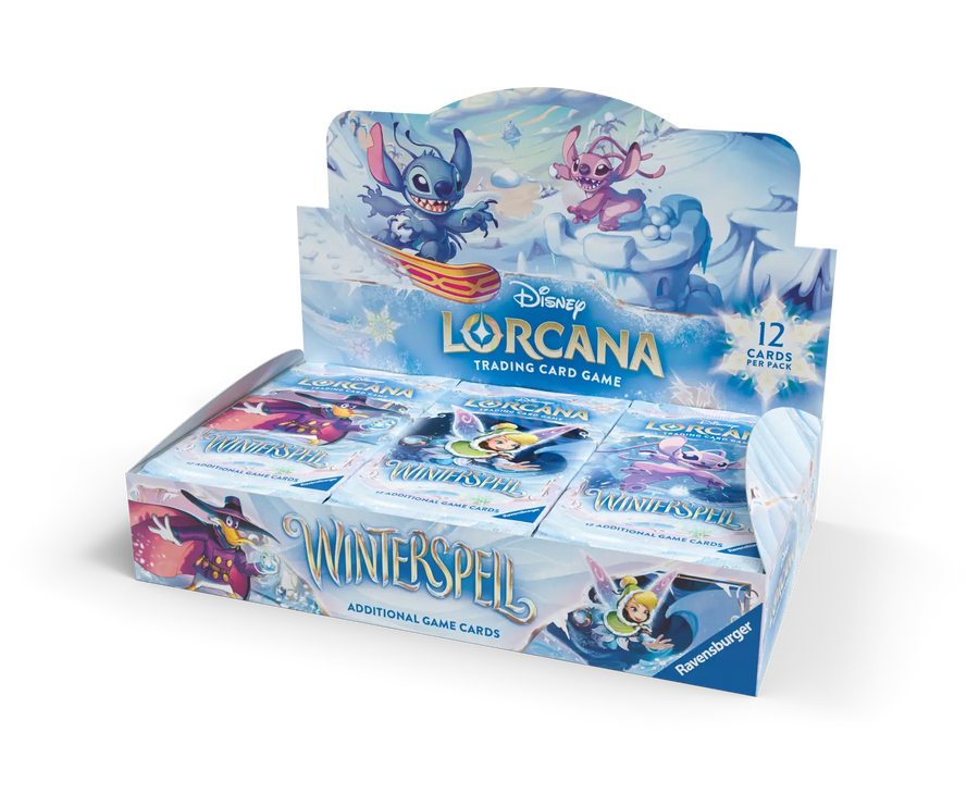 Disney Lorcana: Winterspell - Booster Display (24 Boosters) (EN) - Ravensburger - Card Games