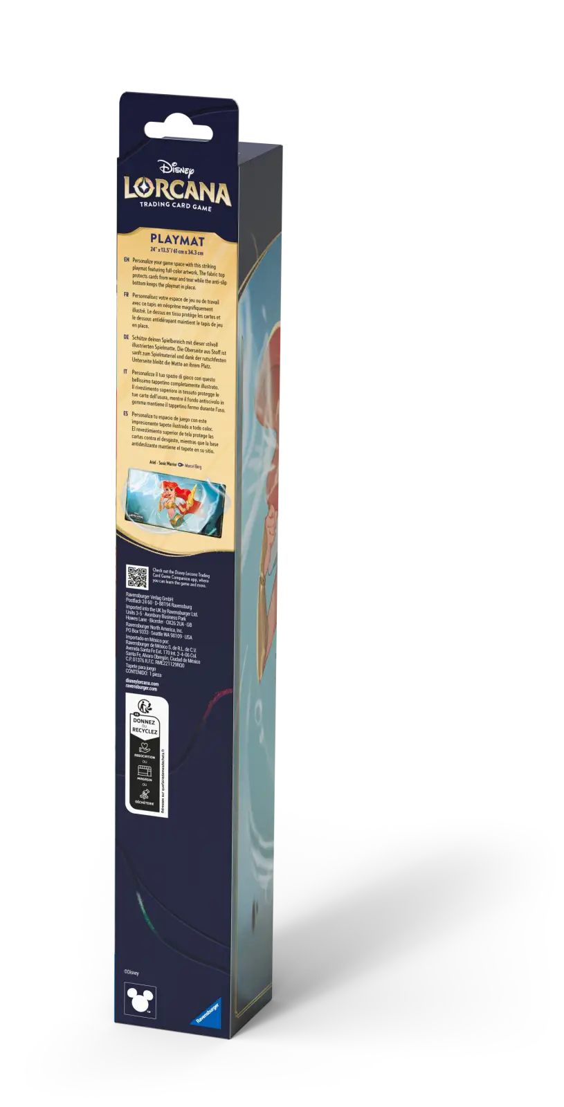 Disney Lorcana: Winterspell - Playmat - Ariel - Ravensburger - PlayMats