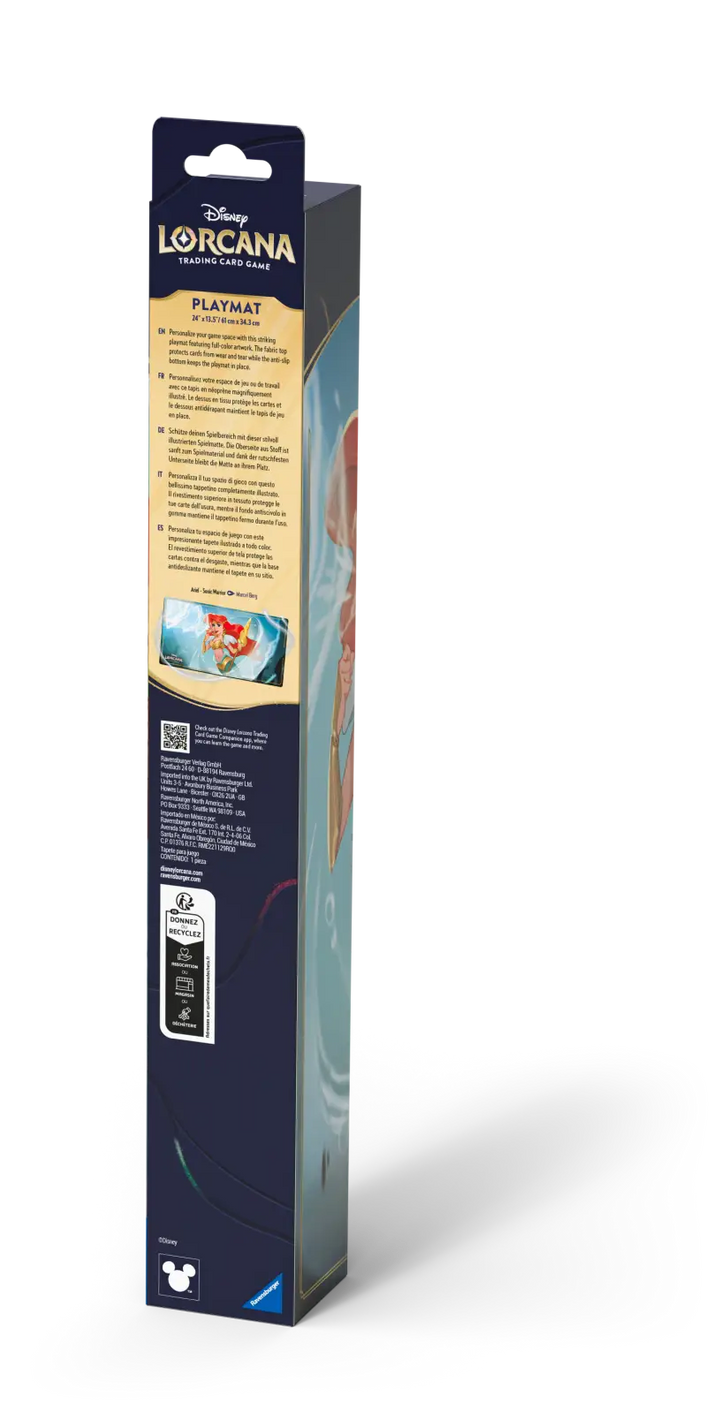Disney Lorcana: Winterspell - Playmat - Ariel - Ravensburger - PlayMats