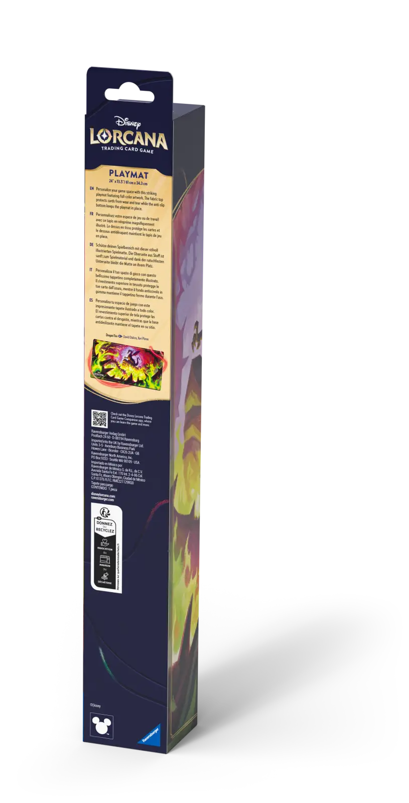 Disney Lorcana: Winterspell - Playmat - Dragonfire - Ravensburger - PlayMats