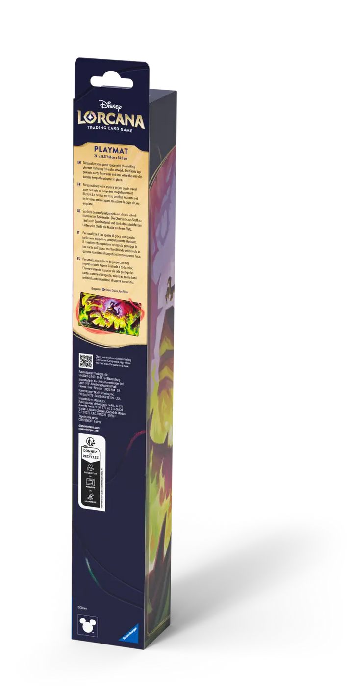Disney Lorcana: Winterspell - Playmat - Dragonfire - Ravensburger - PlayMats