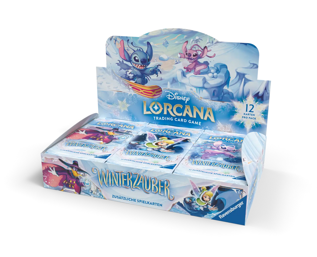 Disney Lorcana: Winterzauber - Booster Display (24 Boosters) (DE) - Ravensburger - Card Games