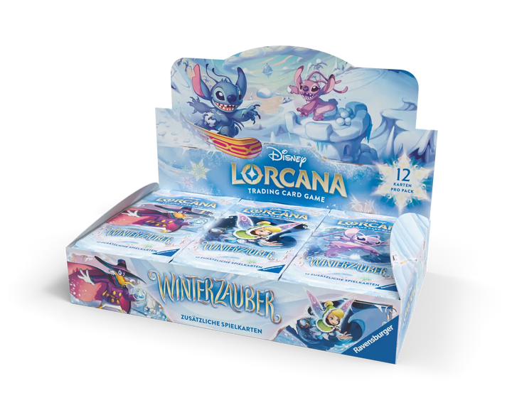 Disney Lorcana: Winterzauber - Booster Display (24 Boosters) (DE) - Ravensburger - Card Games