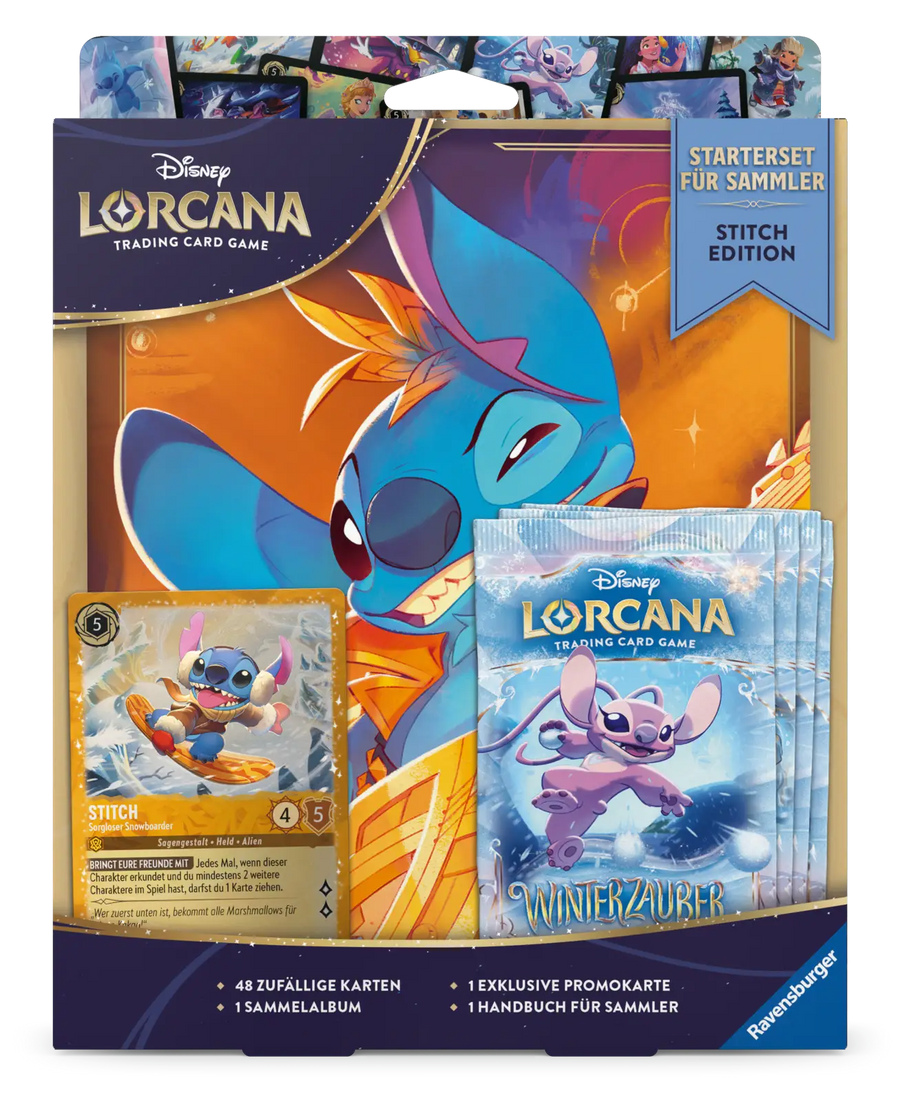 Disney Lorcana: Winterzauber - Collection Starter (DE) - Ravensburger - Card Games