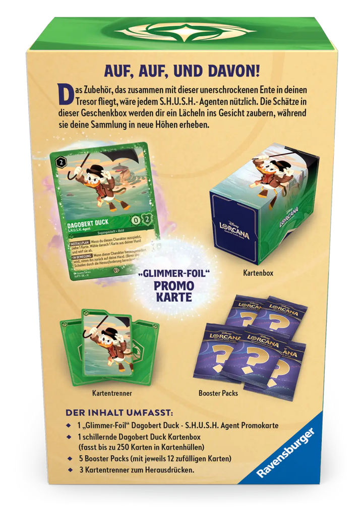 Disney Lorcana: Winterzauber - Dagobert Duck - Gift Set (DE) - Ravensburger - Card Games