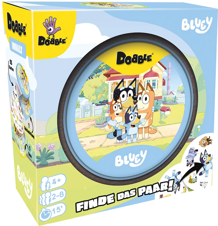 Dobble: Bluey (DE) - Zygomatic - Board Games