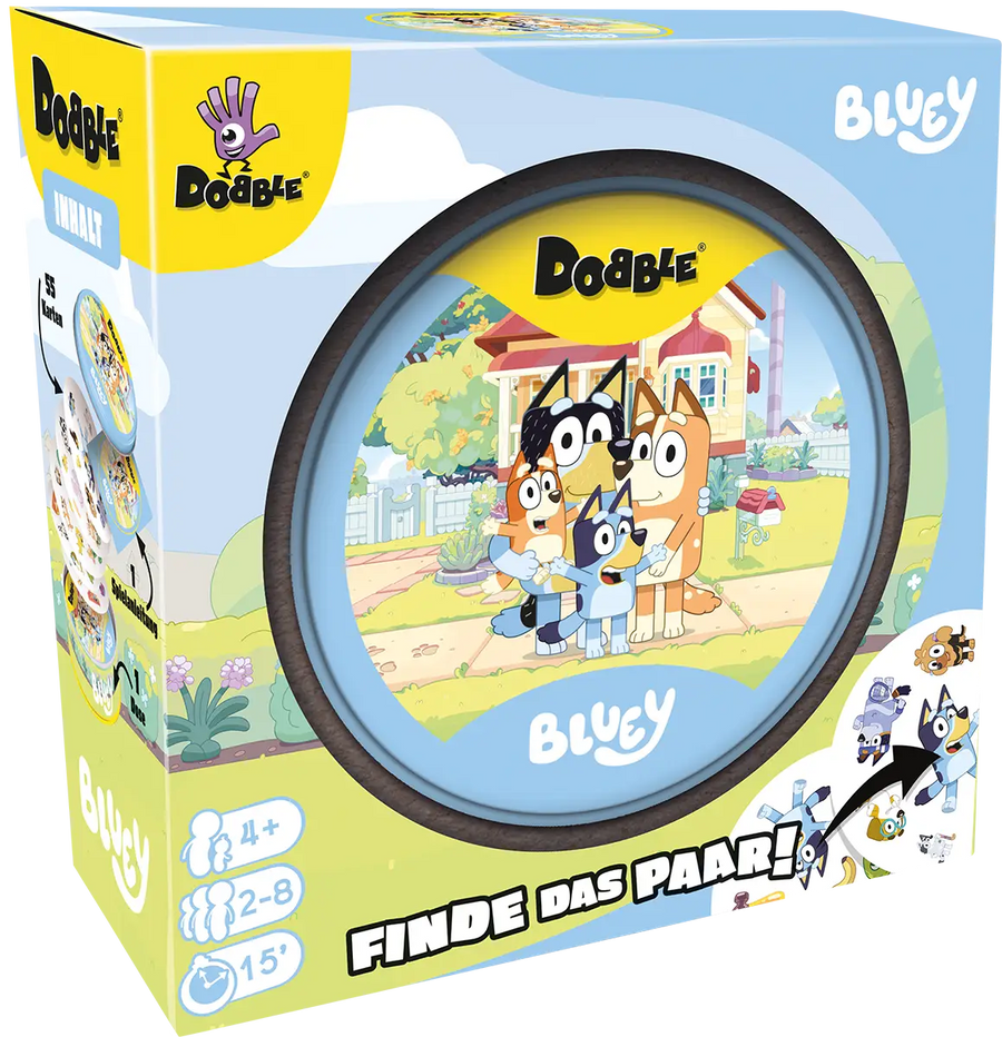 Dobble: Bluey (DE) - Zygomatic - Board Games