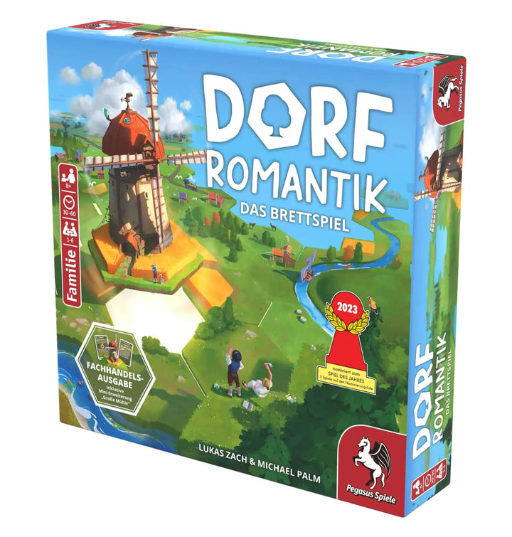 Dorfromantik (inkl. Erweiterung Grosse Mühle) (DE) - Pegasus Spiele - Board Games