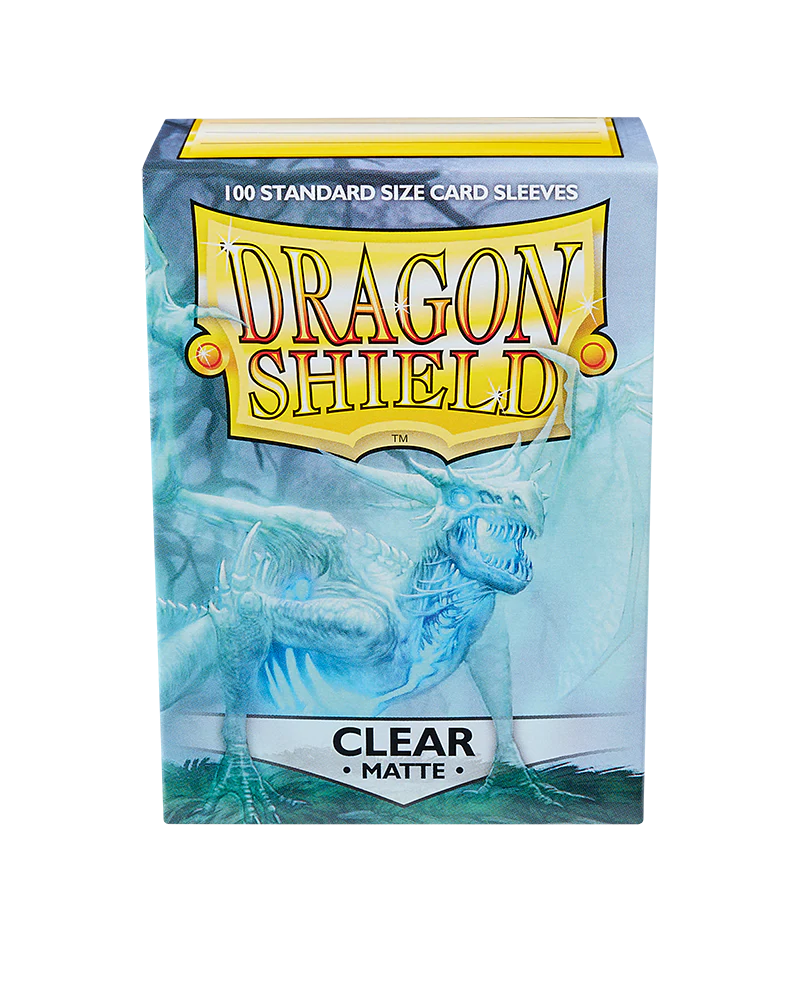 Dragon Shield Matte Clear Display (10 packs)