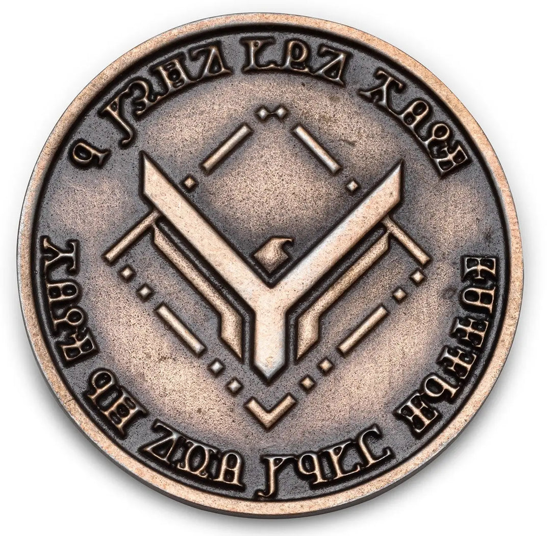 Dune Imperium: First Player Token - Metal Coin - Moedas & Co. - Coins