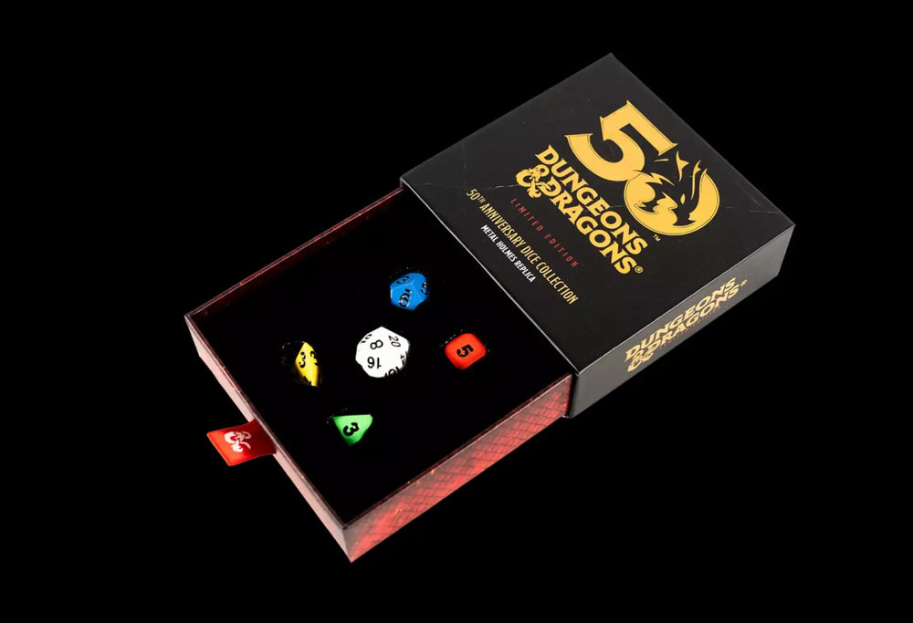 Dungeon & Dragons RGP: 50th Anniversary - Metal Set (Limited Edition) - FanRoll - Accessories