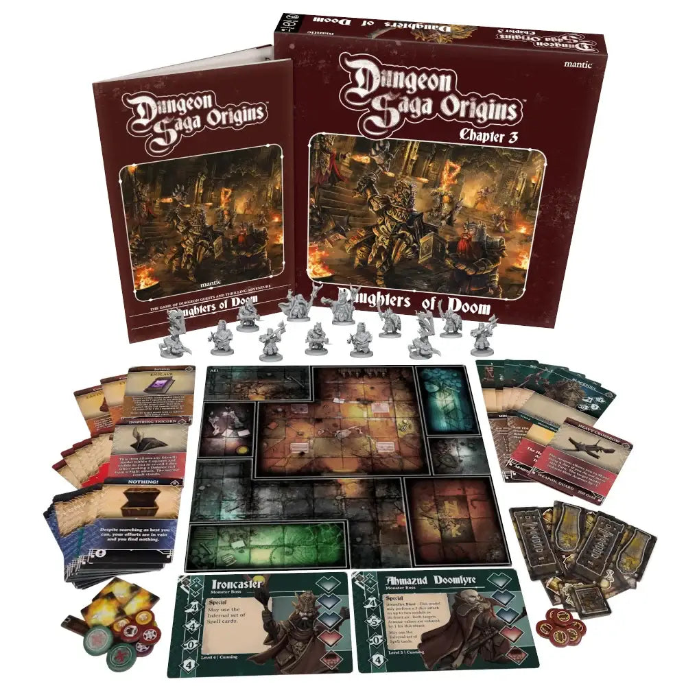 Dungeon Saga Origins: Daughters of Doom (EN) - Mantic Games - Board Games