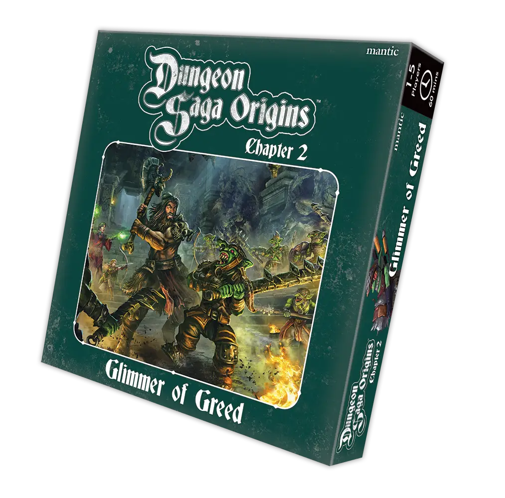 Dungeon Saga Origins: Glimmer of Greed (EN) - Mantic Games - Board Games