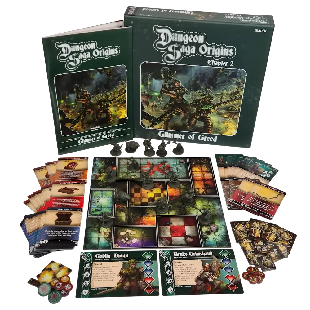 Dungeon Saga Origins: Glimmer of Greed (EN) - Mantic Games - Board Games
