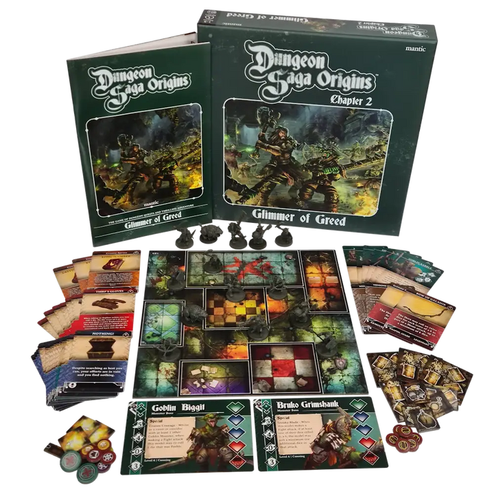 Dungeon Saga Origins: Glimmer of Greed (EN) - Mantic Games - Board Games