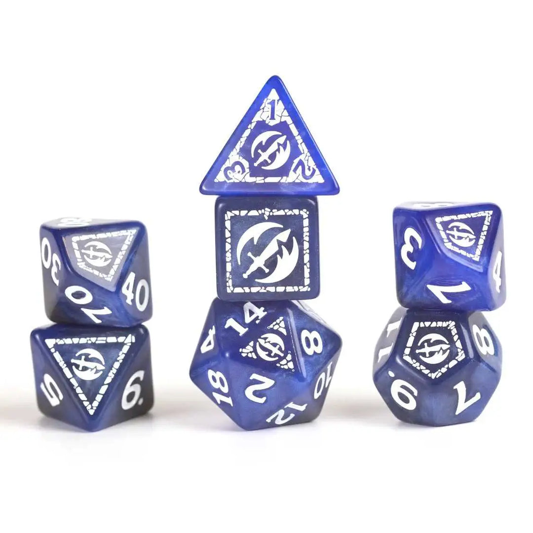 Dungeons & Dragons: Adventure Dice - Fighter - Sirius Dice - Board Games