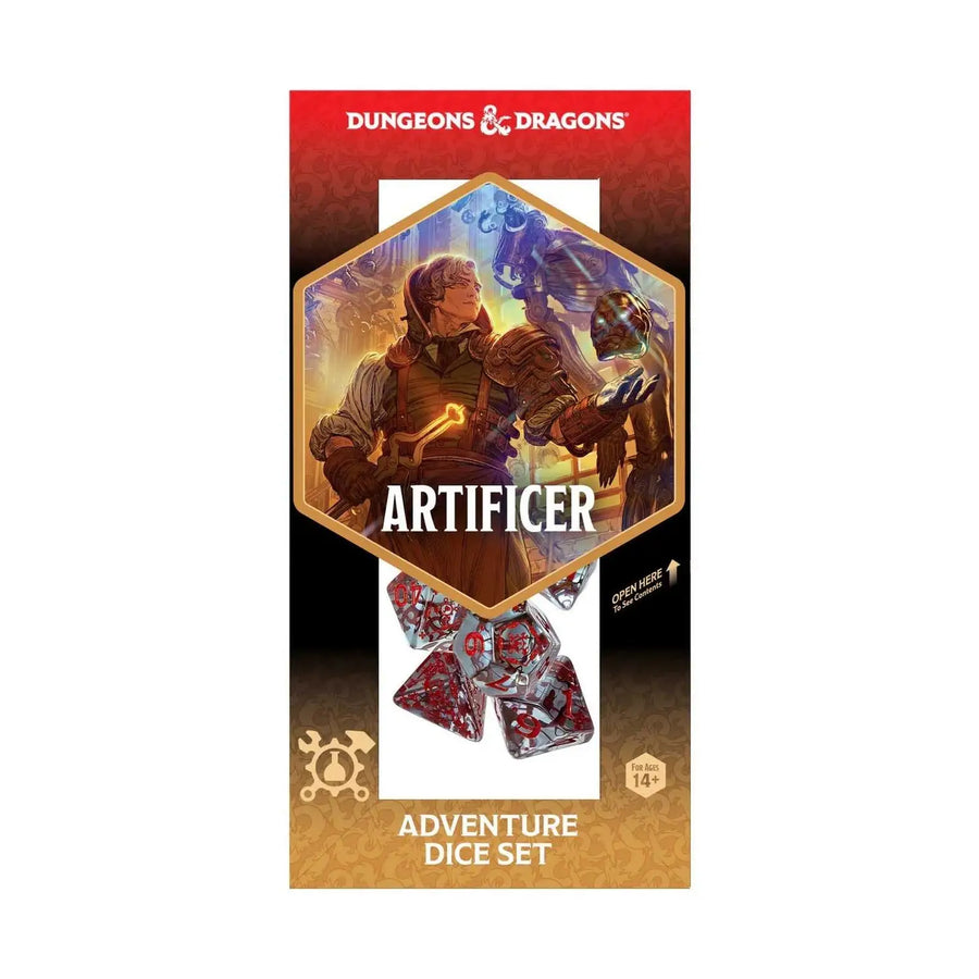 Dungeons & Dragons: Adventure Dice Set - Artificer - Sirius Dice - Dices