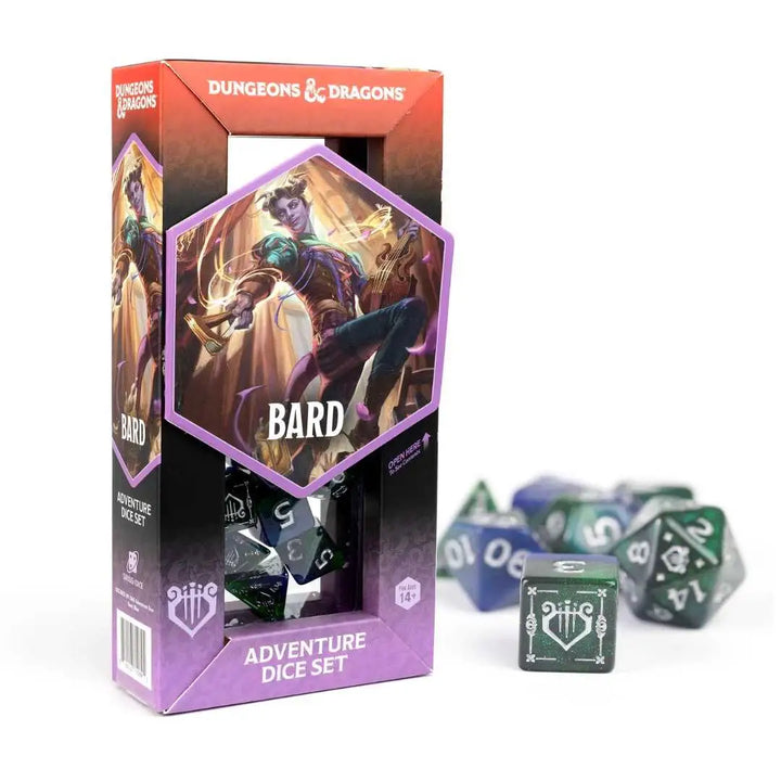 Dungeons & Dragons: Adventure Dice Set - Bard - Sirius Dice - Dices