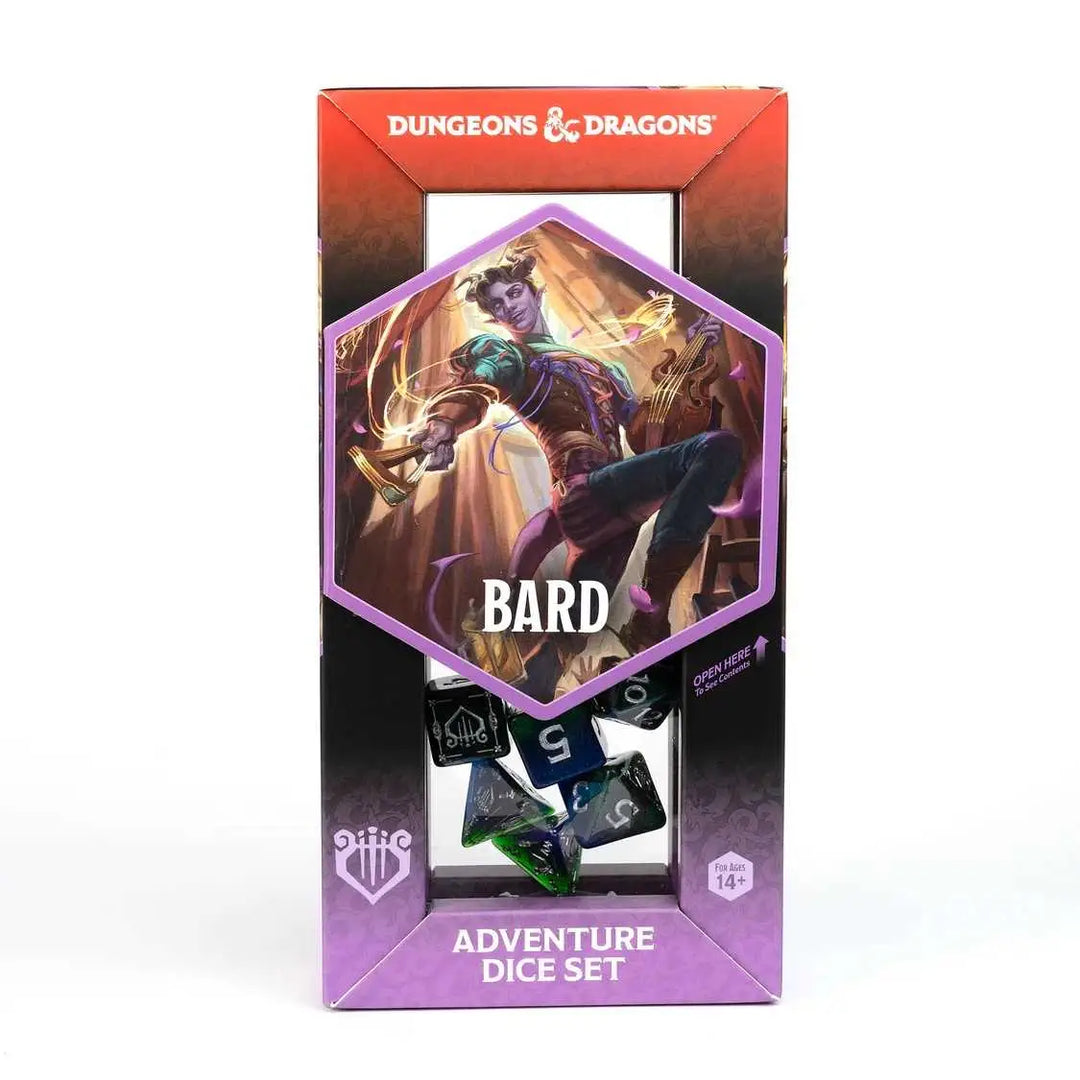 Dungeons & Dragons: Adventure Dice Set - Bard - Sirius Dice - Dices