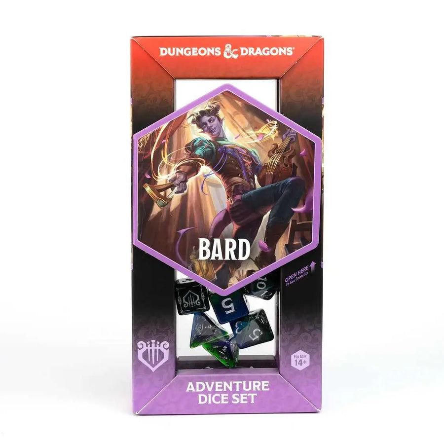 Dungeons & Dragons: Adventure Dice Set - Bard - Sirius Dice - Dices