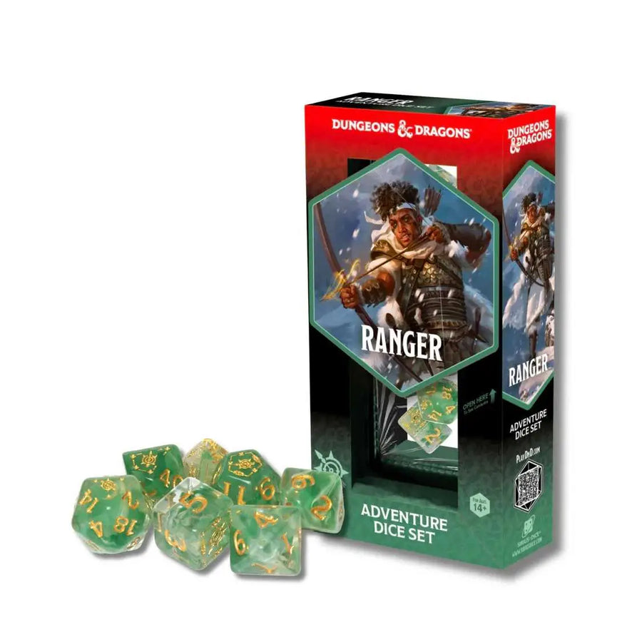 Dungeons & Dragons: Adventure Dice Set - Ranger - Sirius Dice - Dices