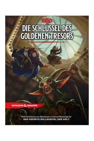 Dungeons & Dragons RPG: Die Schlüssel des goldenen Tresors (DE) - Ulisses Spiele - Roleplaying Games