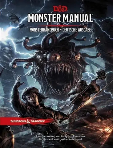 Dungeons & Dragons RPG: Monsterhandbuch (DE) - Ulisses Spiele - Roleplaying Games