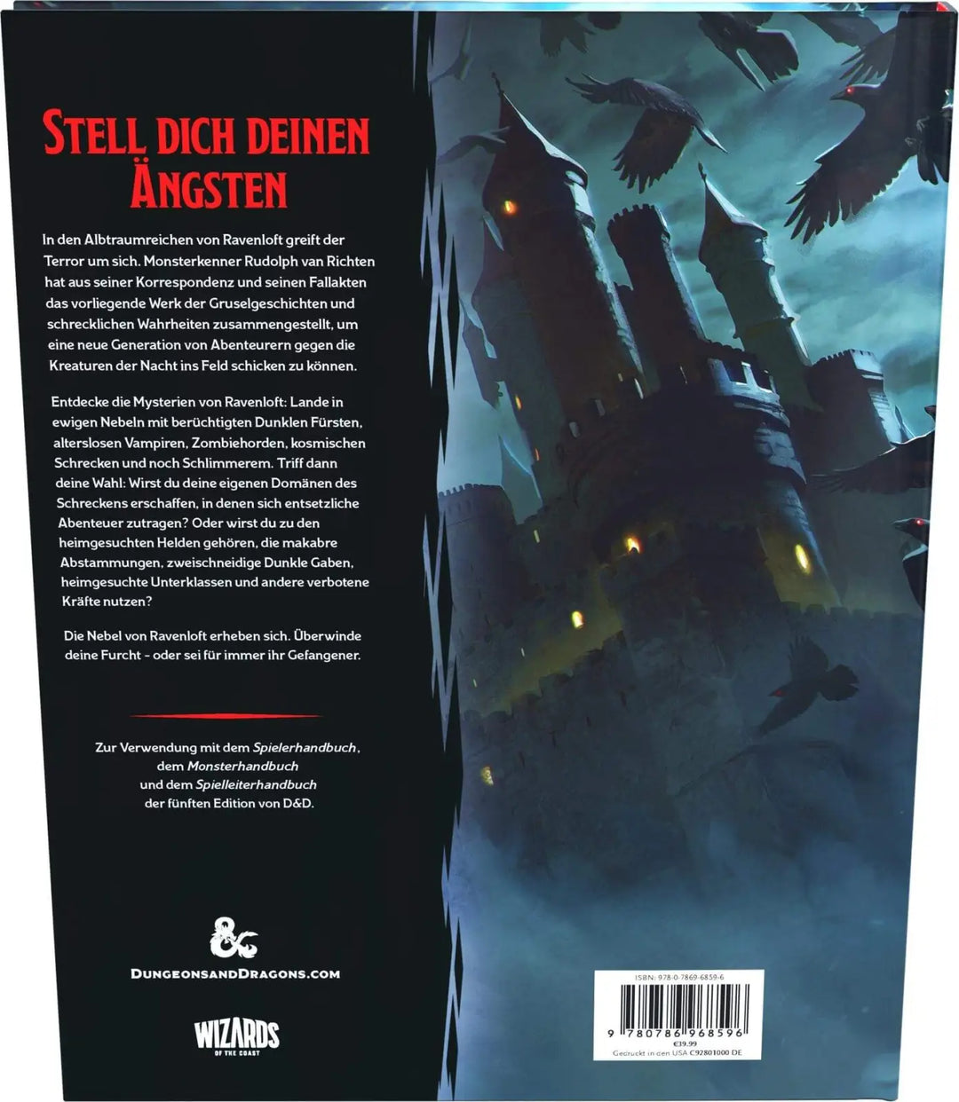 Dungeons & Dragons RPG: Ravenloft (DE) - Ulisses Spiele - Roleplaying Games