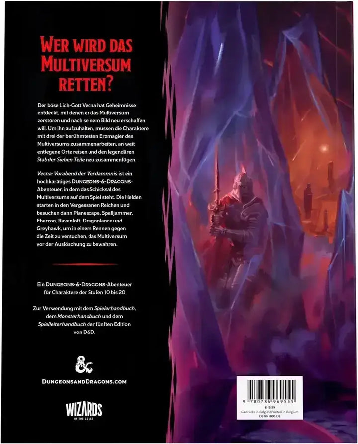 Dungeons & Dragons RPG: Vecna - Vorabend der Verdammnis (DE) - Ulisses Spiele - Roleplaying Games