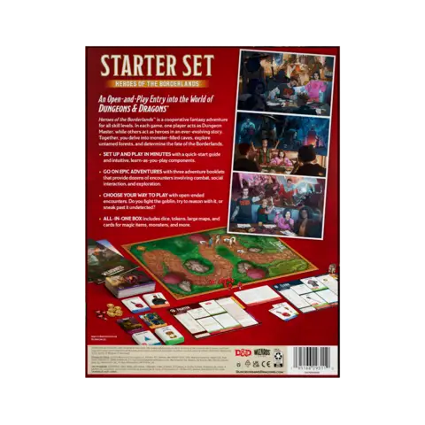 Dungeons & Dragons RPG: 2024 - Starter Set - Heroes of the Borderlands (EN) - Wizards of the Coast - Roleplaying Games