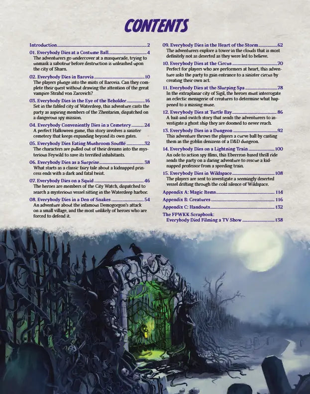 Dungeons & Dragons RPG: Faster Purple Worm - Everybody Dies - Vol 1 (EN) - Beadle & Grimm - Roleplaying Games