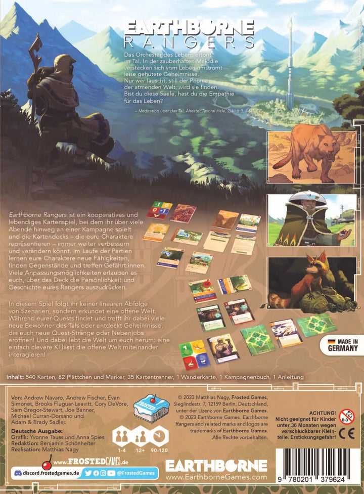 Earthborne Rangers: 2nd Edition (DE) - Frosted Games - Board Games