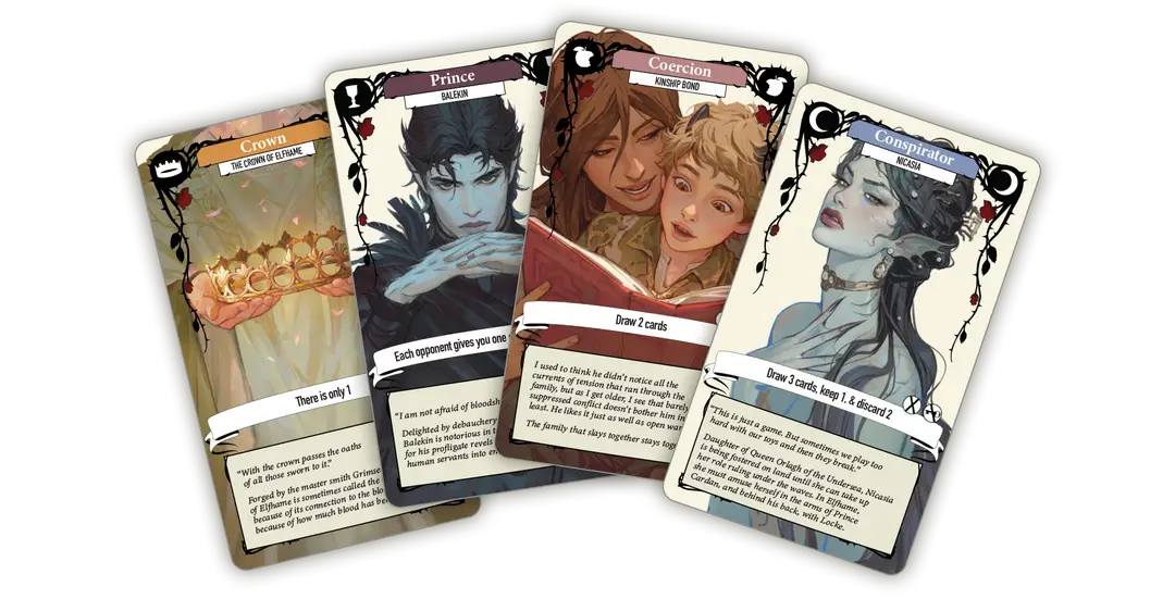 Enemies & Lovers: The Crown of Elfhame (EN) - Van Ryder Games - Board Games