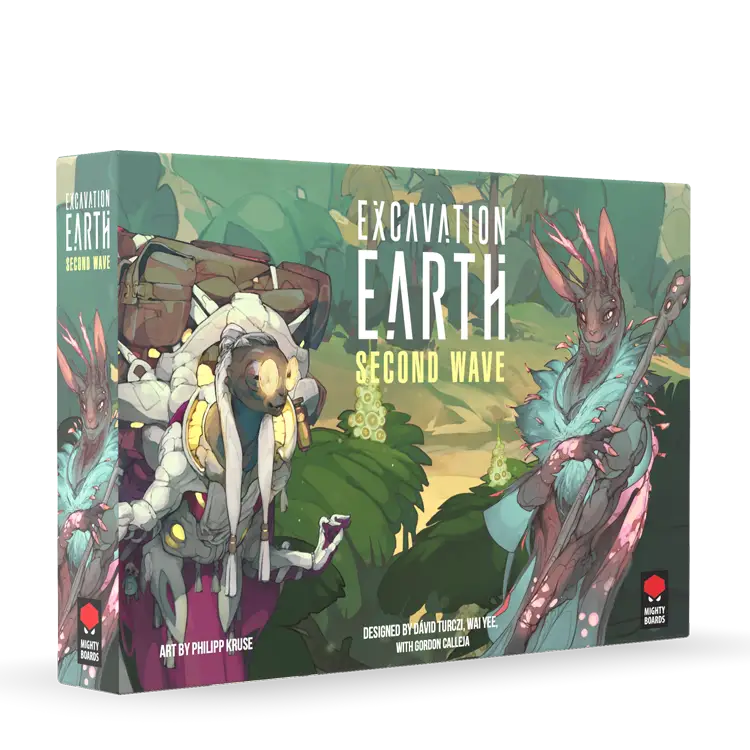 Excavation Earth: Second Wave Expansion Kickstarter Edition (EN) - Mighty Boards - Board Games