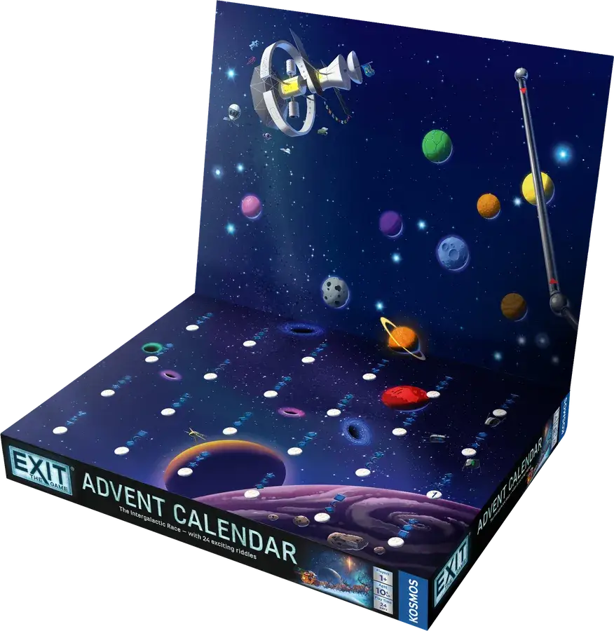 Exit: Advent Calendar - The Intergalactic Race (EN) - Kosmos - Board Games
