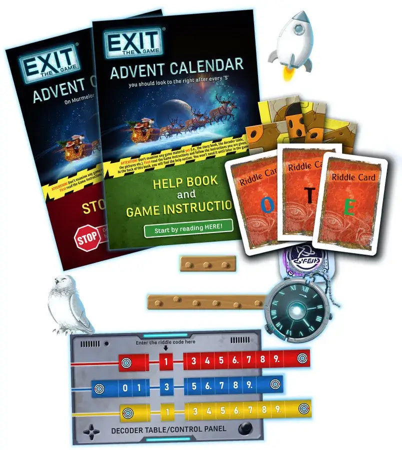 Exit: Advent Calendar - The Intergalactic Race (EN) - Kosmos - Board Games