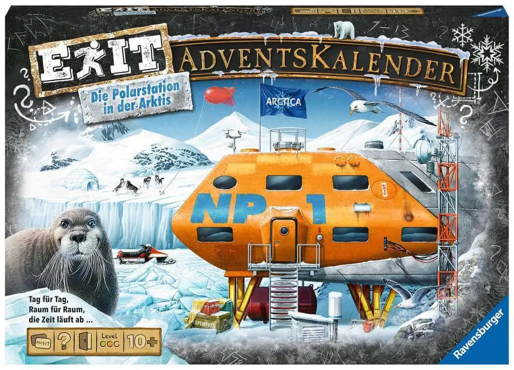 EXIT: Adventskalender - Die Polarstation in der Arktis (DE) - Ravensburger - Board Games