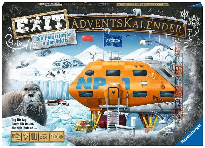 EXIT: Adventskalender - Die Polarstation in der Arktis (DE) - Ravensburger - Board Games
